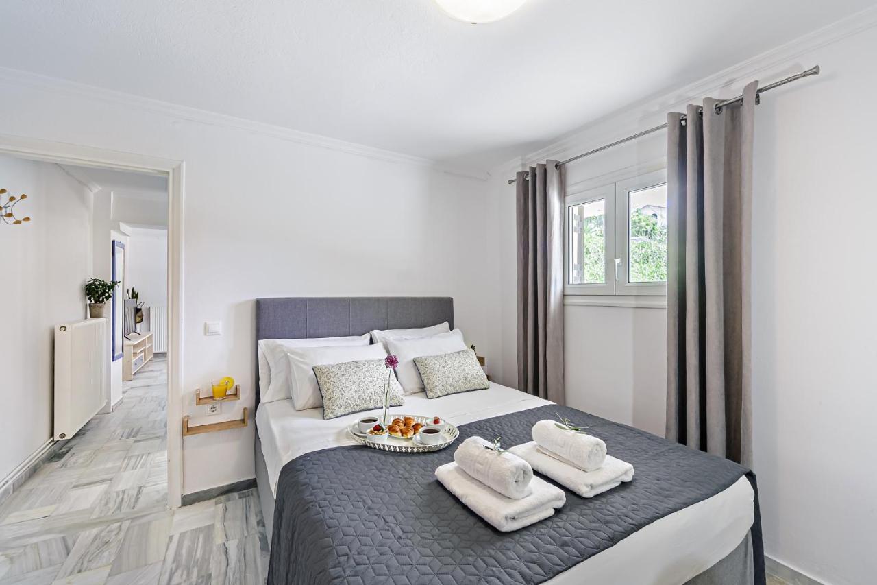 Nest Apartment Alepou Bagian luar foto